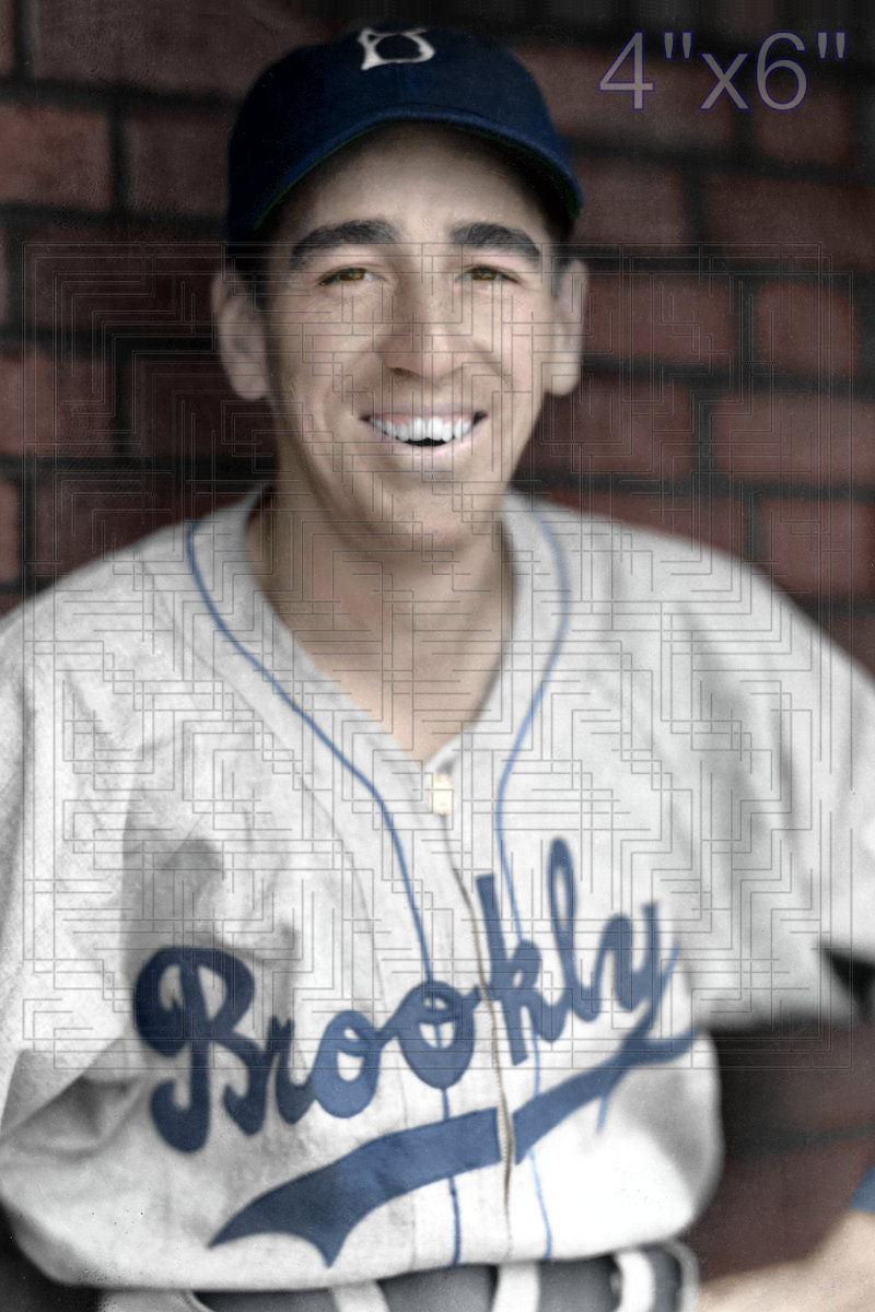 Johnny Hudson  - 1939 Brooklyn Dodgers - choose a size & style