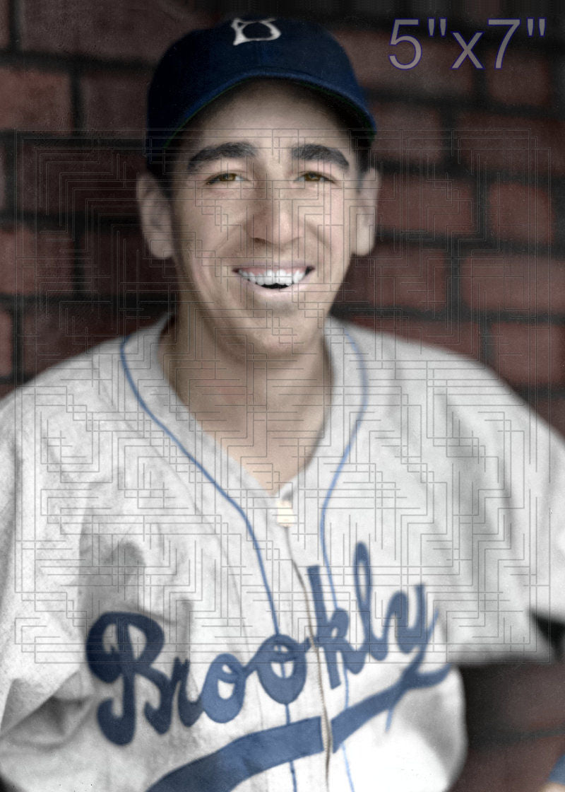 Johnny Hudson  - 1939 Brooklyn Dodgers - choose a size & style