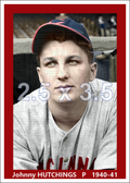 Johnny Hutchings - 1940-41 Cincinnati Reds - choose a size & style