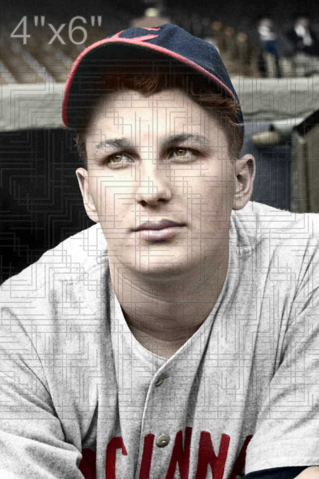 Johnny Hutchings - 1940-41 Cincinnati Reds - choose a size & style