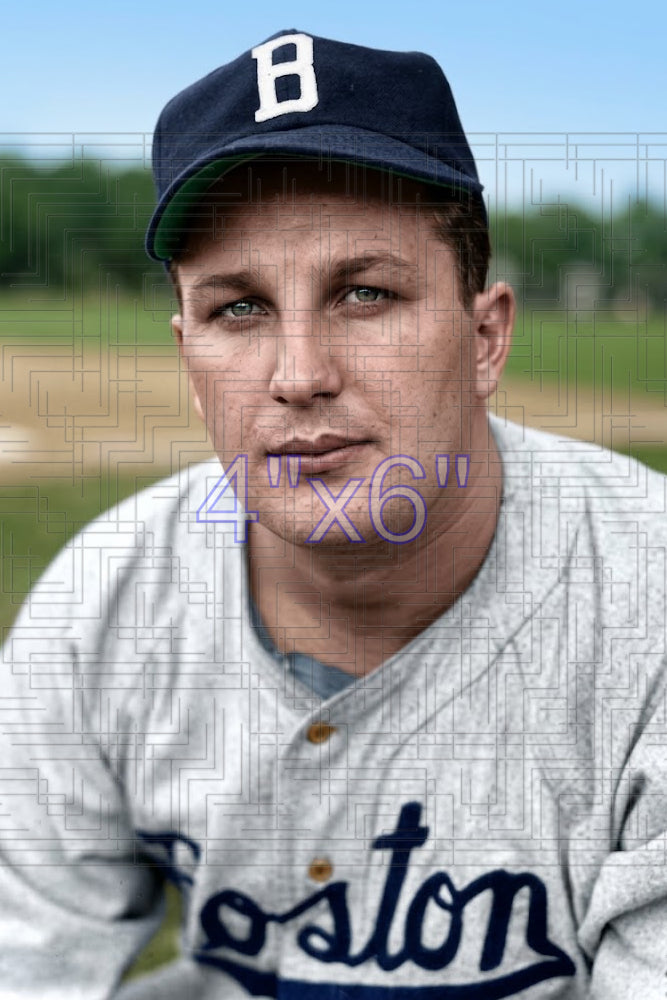 Johnny Hutchings - 1945 Boston Braves - choose a size & style