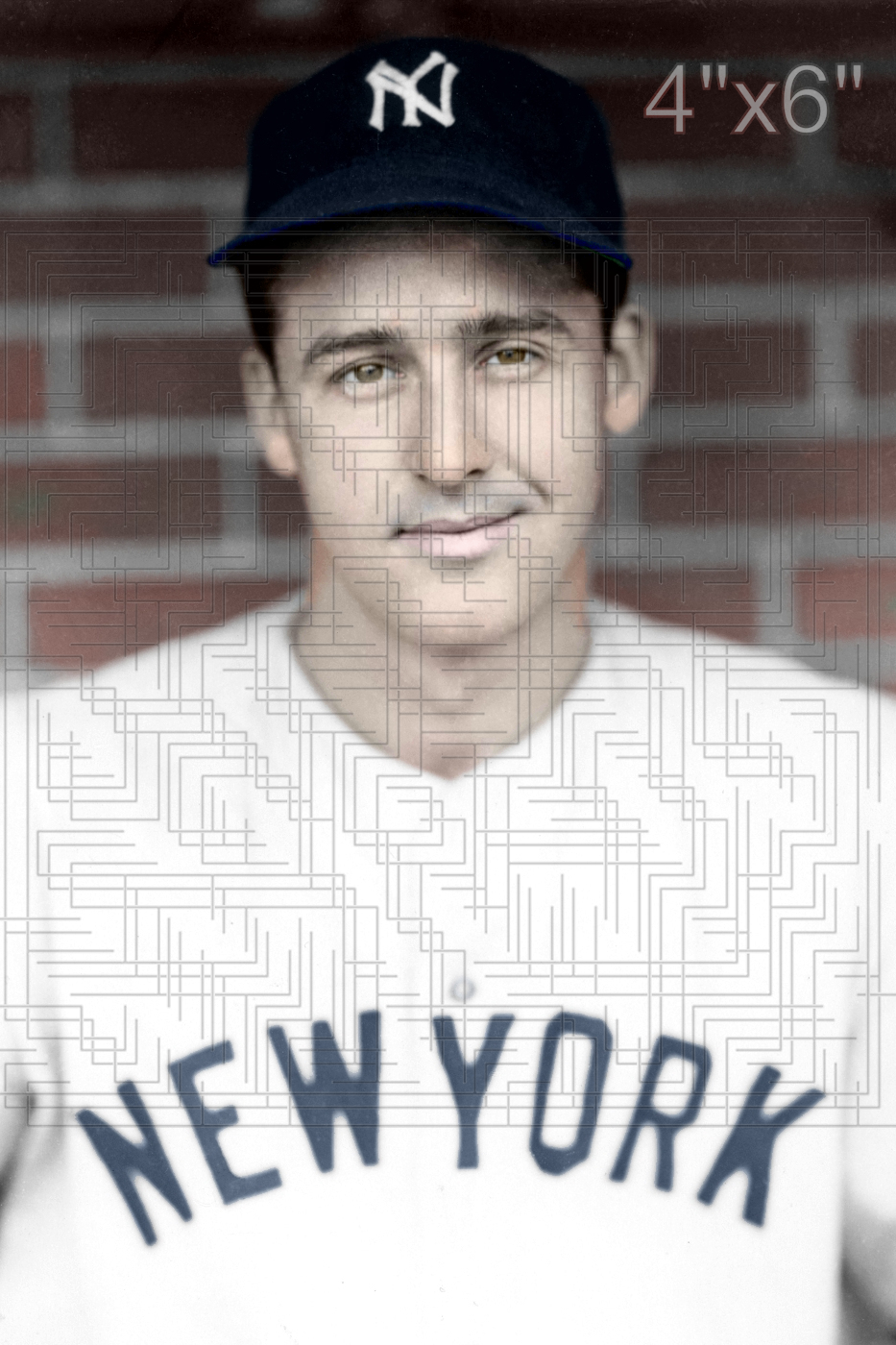 Johnny Johnson - 1944 New York Yankees - choose a size & style