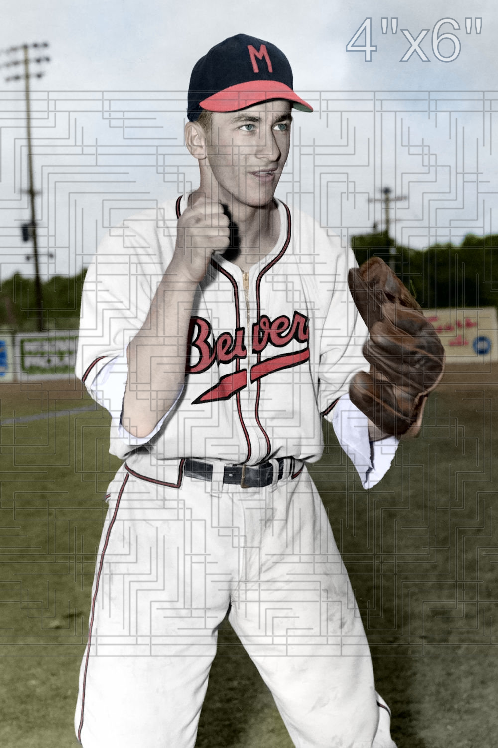 Johnny Logan - 1951 Milwaukee Brewers - choose a size & style