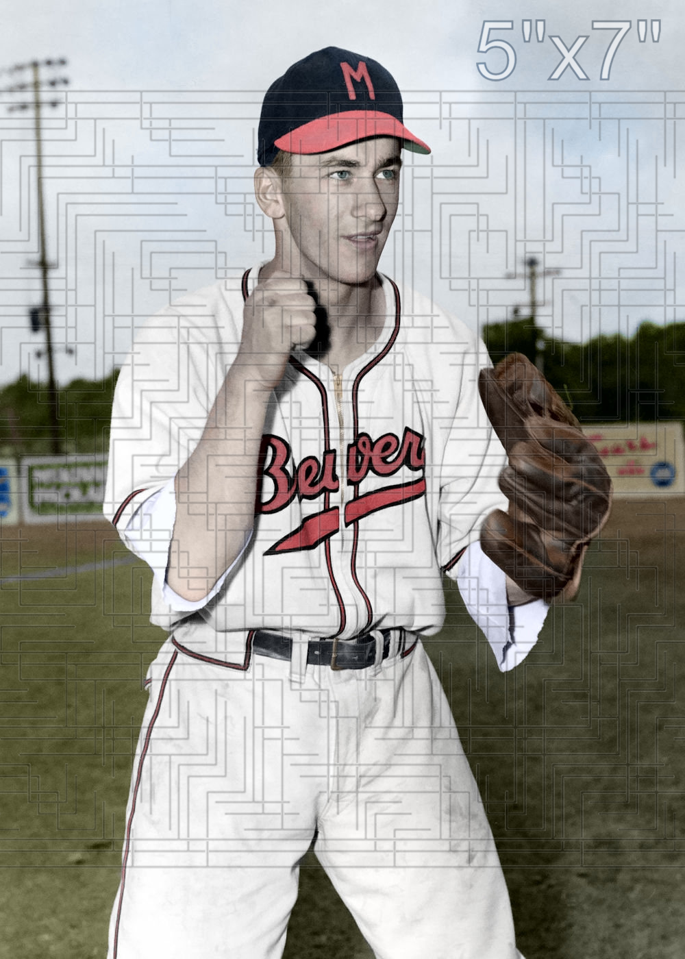 Johnny Logan - 1951 Milwaukee Brewers - choose a size & style