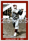 Johnny Lucas - 1931 Boston Red Sox - choose a size & style
