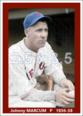Johnny Marcum - 1936-38 Boston Red Sox - choose a size & style