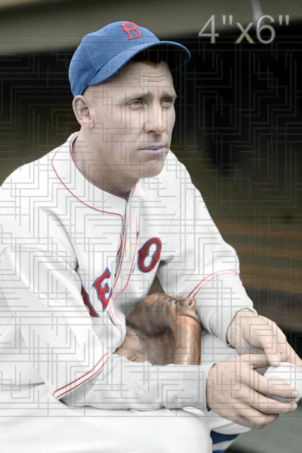 Johnny Marcum - 1936-38 Boston Red Sox - choose a size & style