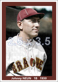 Johnny Neun - 1930 Boston Braves - choose a size & style