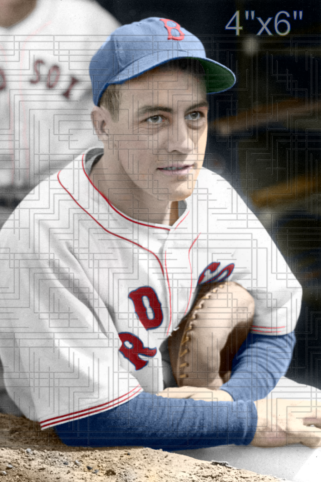 Johnny Peacock - 1937-44 Boston Red Sox - choose a size & style