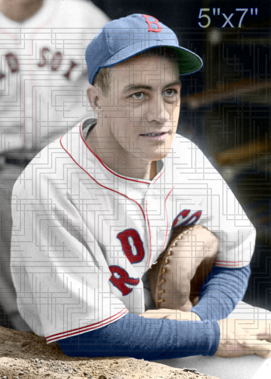 Johnny Peacock - 1937-44 Boston Red Sox - choose a size & style