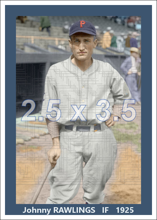 Johnny Rawlings - 1925 Pittsburgh Pirates - choose a size & style