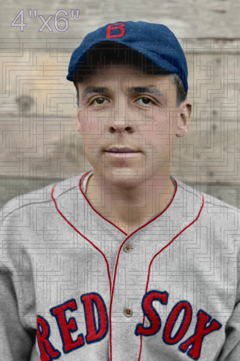 Johnny Reder - 1934 Boston Red Sox - choose a size & style
