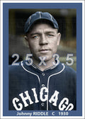 Johnny Riddle - 1930 Chicago White Sox - choose a size & style