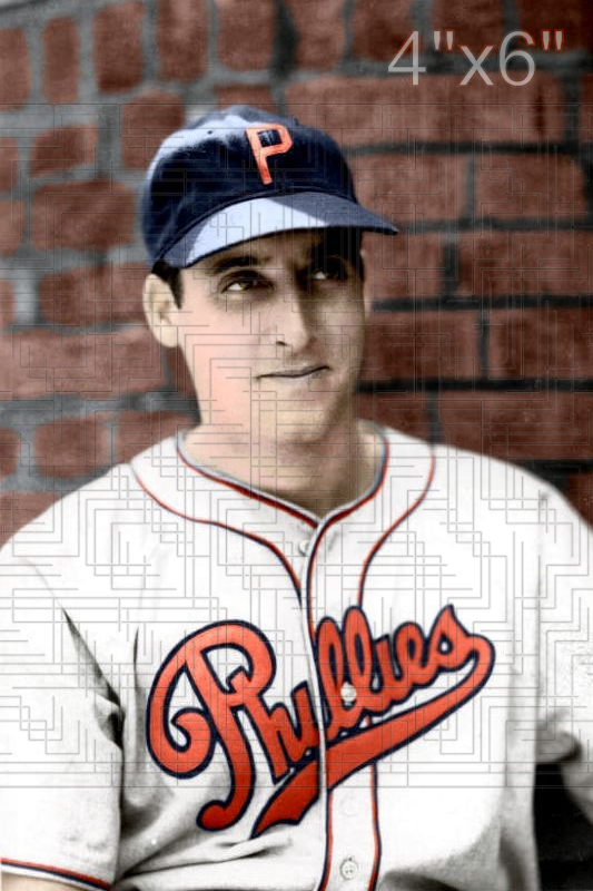 Johnny Rizzo - 1940-41 Philadelphia Phillies - choose a size & style