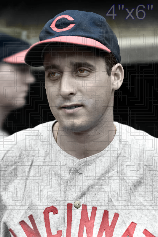 Johnny Rizzo - 1940 Cincinnati Reds - choose a size & style