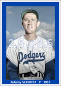 Johnny Schmitz - 1951 Brooklyn Dodgers - choose a size & style