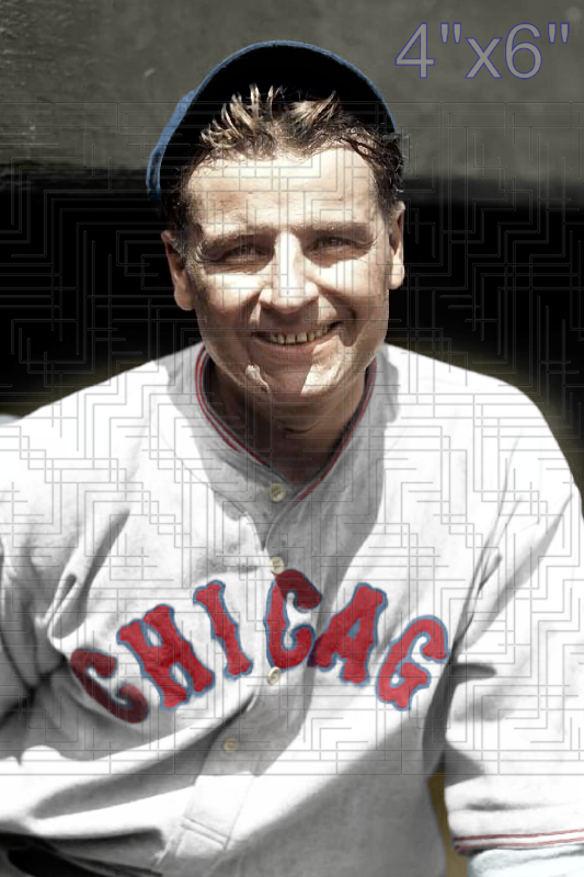 Johnny Schulte - 1929 Chicago Cubs - choose a size & style