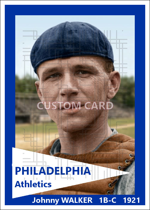 Johnny Walker - 1921 Philadelphia Athletics - choose a size & style