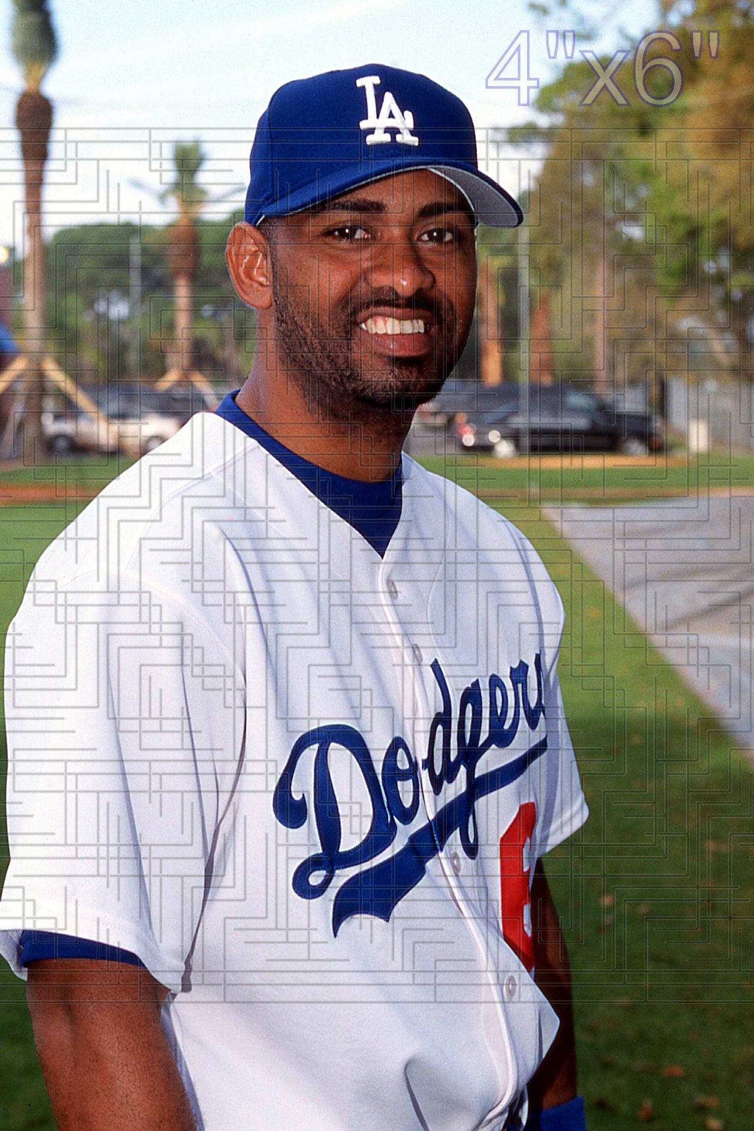Jolbert Cabrera - 2003 Los Angeles Dodgers - choose a size & style