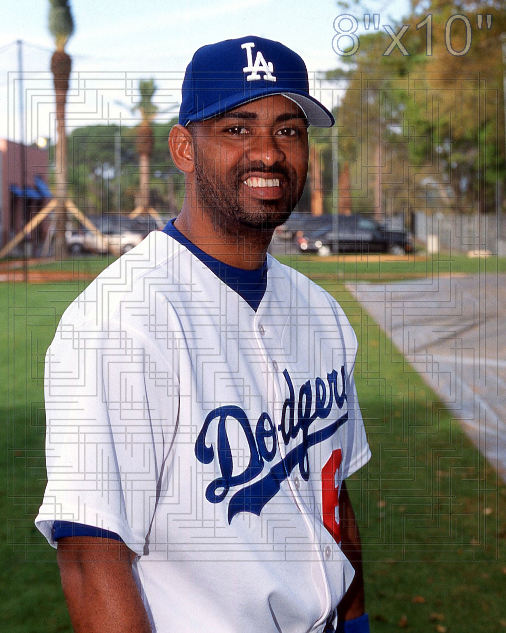 Jolbert Cabrera - 2003 Los Angeles Dodgers - choose a size & style