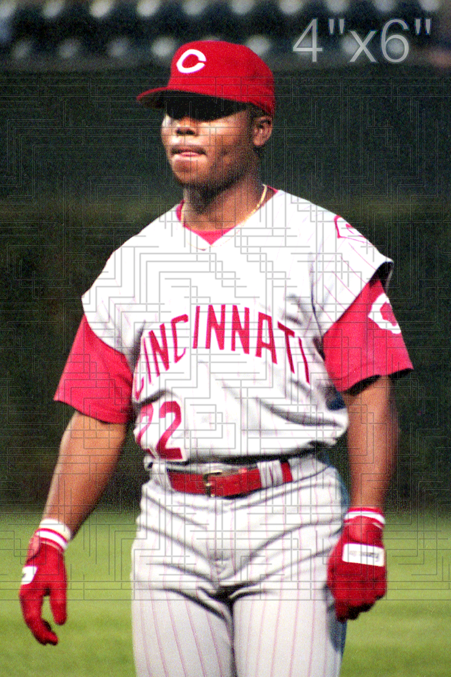 Jon Nunnally - 1997 Cincinnati Reds - choose a size & style