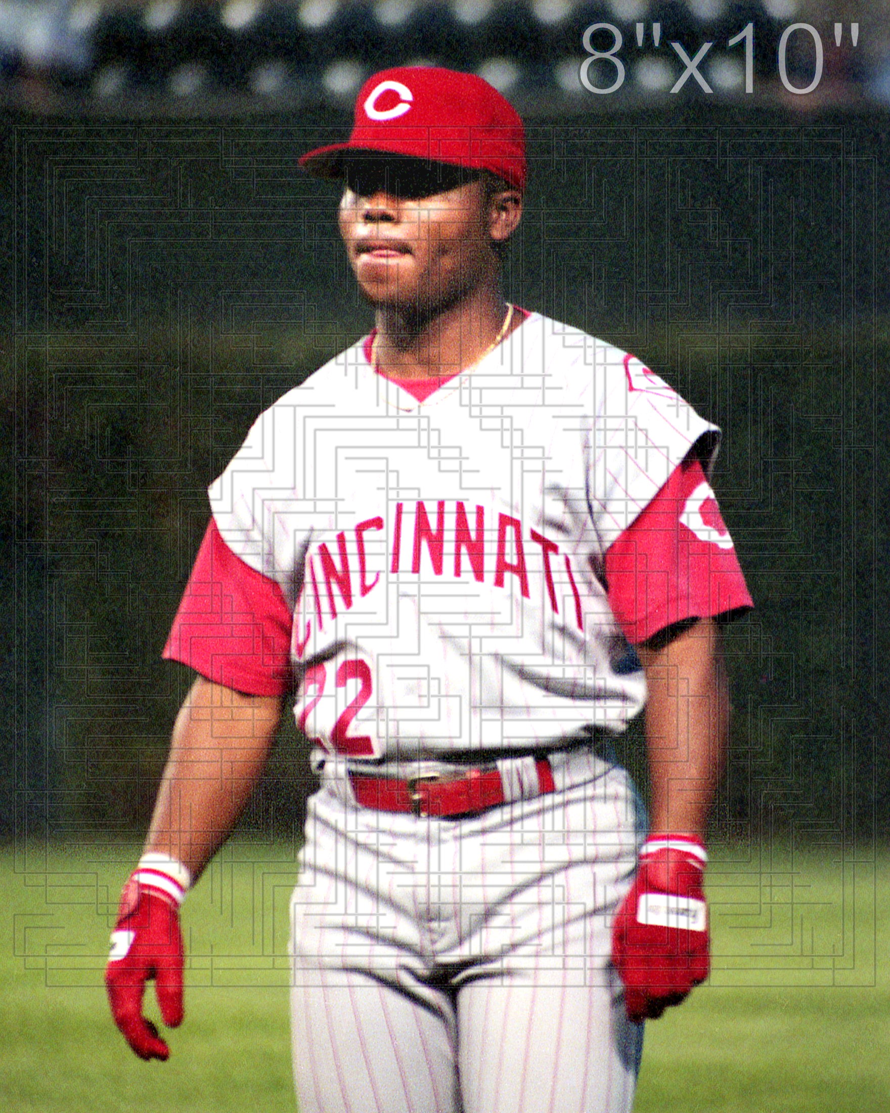 Jon Nunnally - 1997 Cincinnati Reds - choose a size & style
