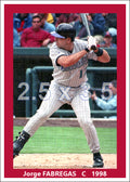 Jorge Fabregas - 1998 Arizona Diamondbacks - choose a size & style
