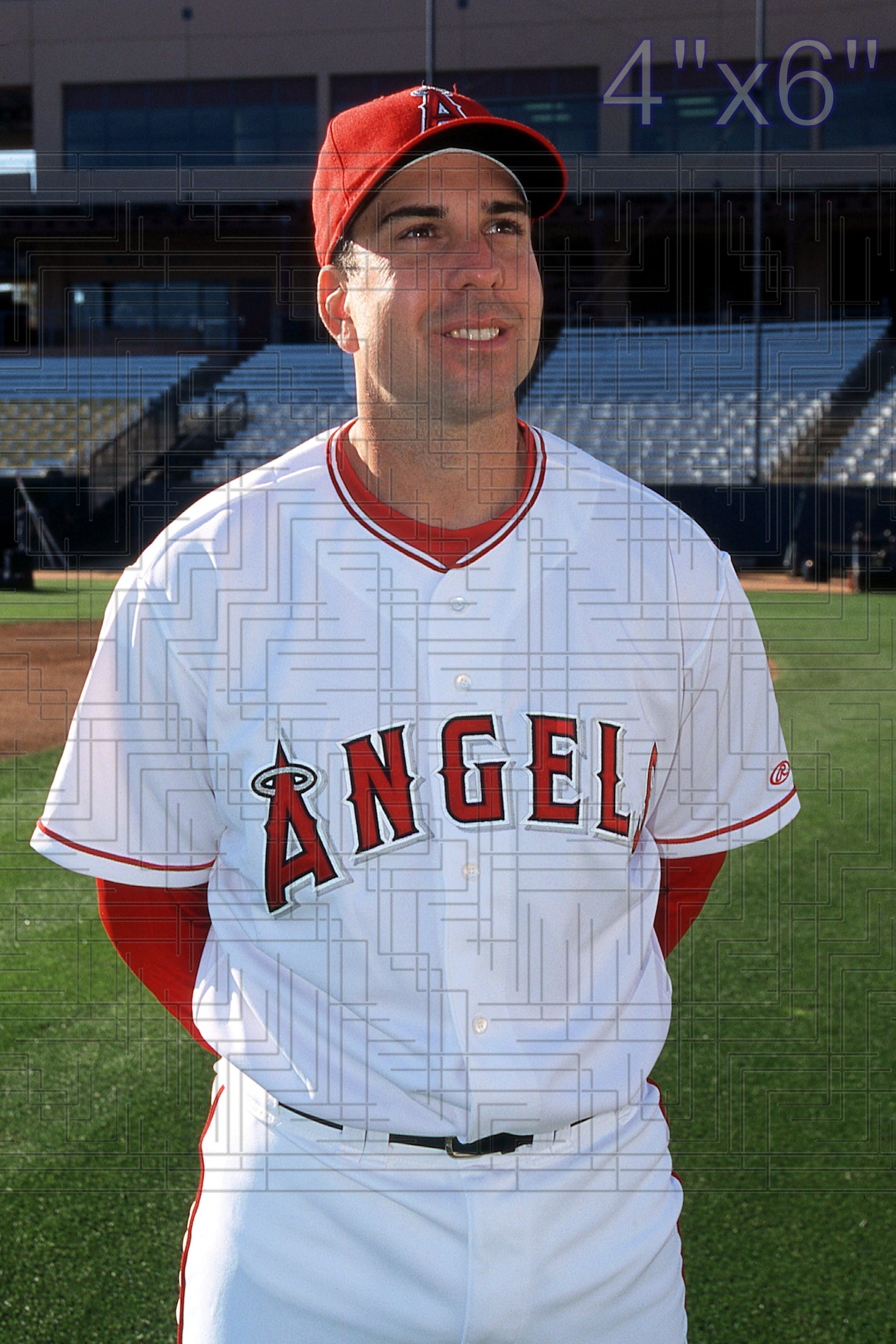 Jorge Fabregas - 2002 Anaheim Angels - choose a size & style