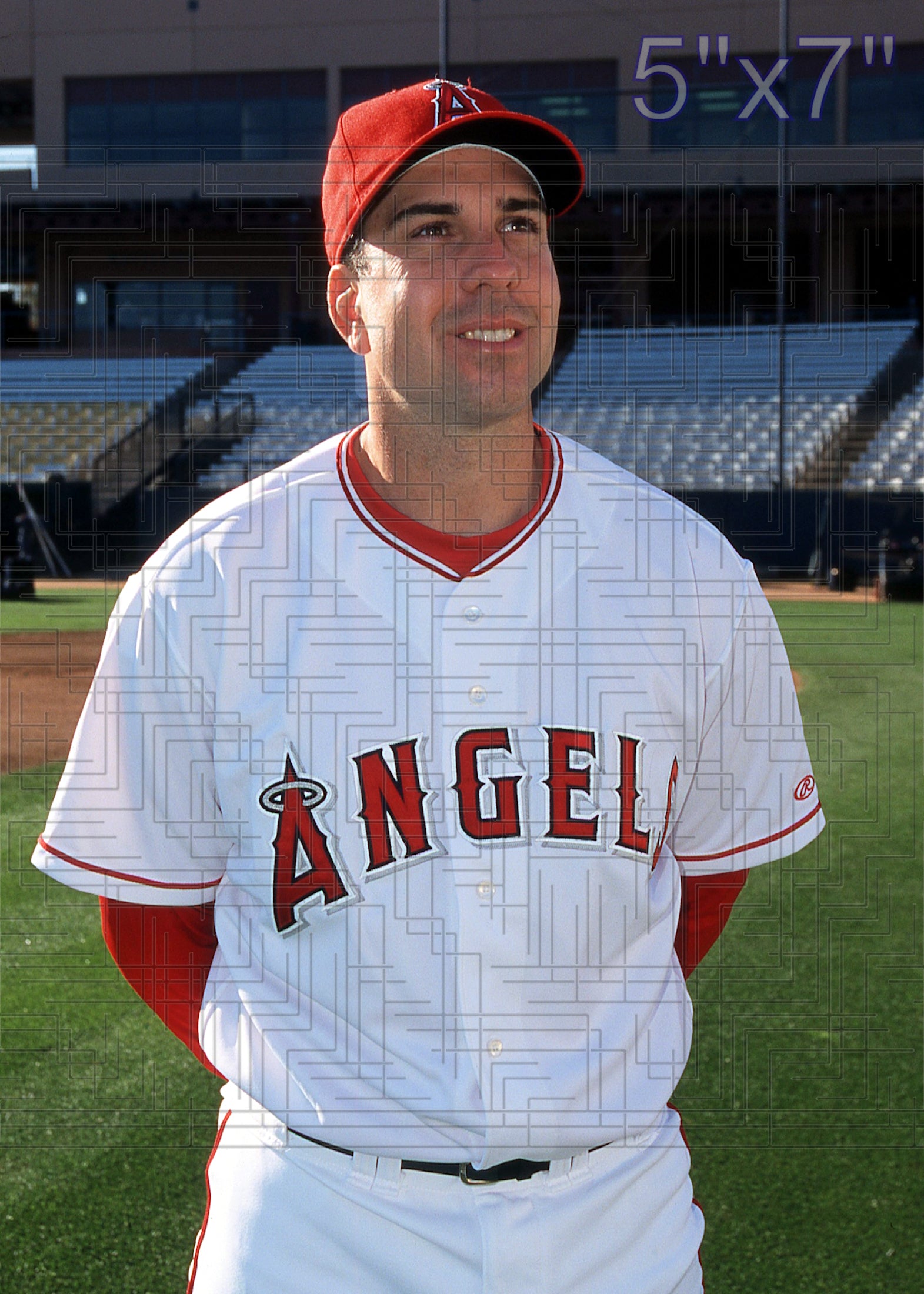 Jorge Fabregas - 2002 Anaheim Angels - choose a size & style