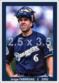 Jorge Fabregas - 2002 Milwaukee Brewers - choose a size & style
