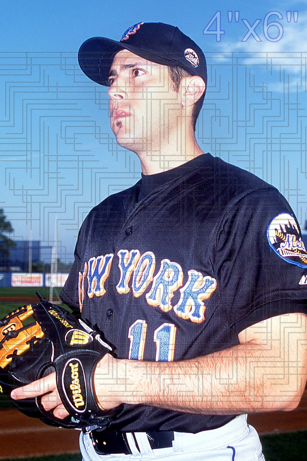 Jorge Velandia - 2002 New York Mets - choose a size & style