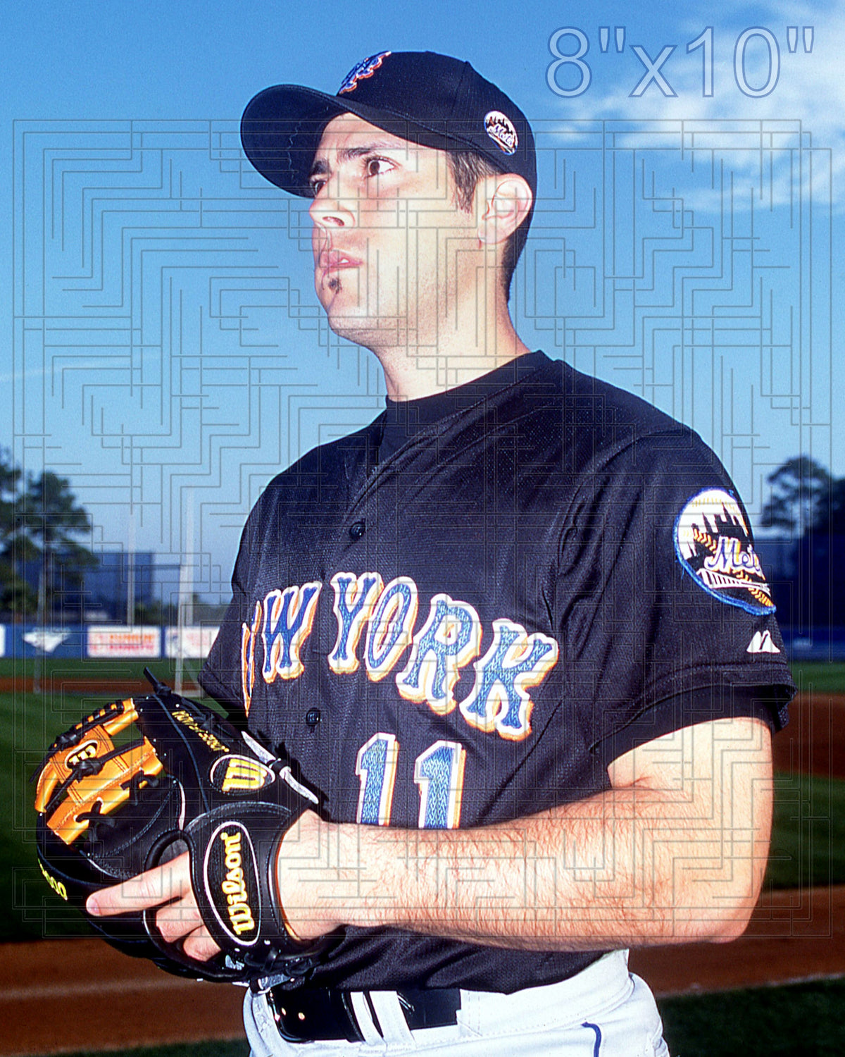 Jorge Velandia - 2002 New York Mets - choose a size & style