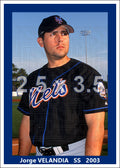 Jorge Velandia - 2003 New York Mets - choose a size & style