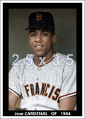 Jose Cardenal - 1964 San Francisco Giants - choose a size & style