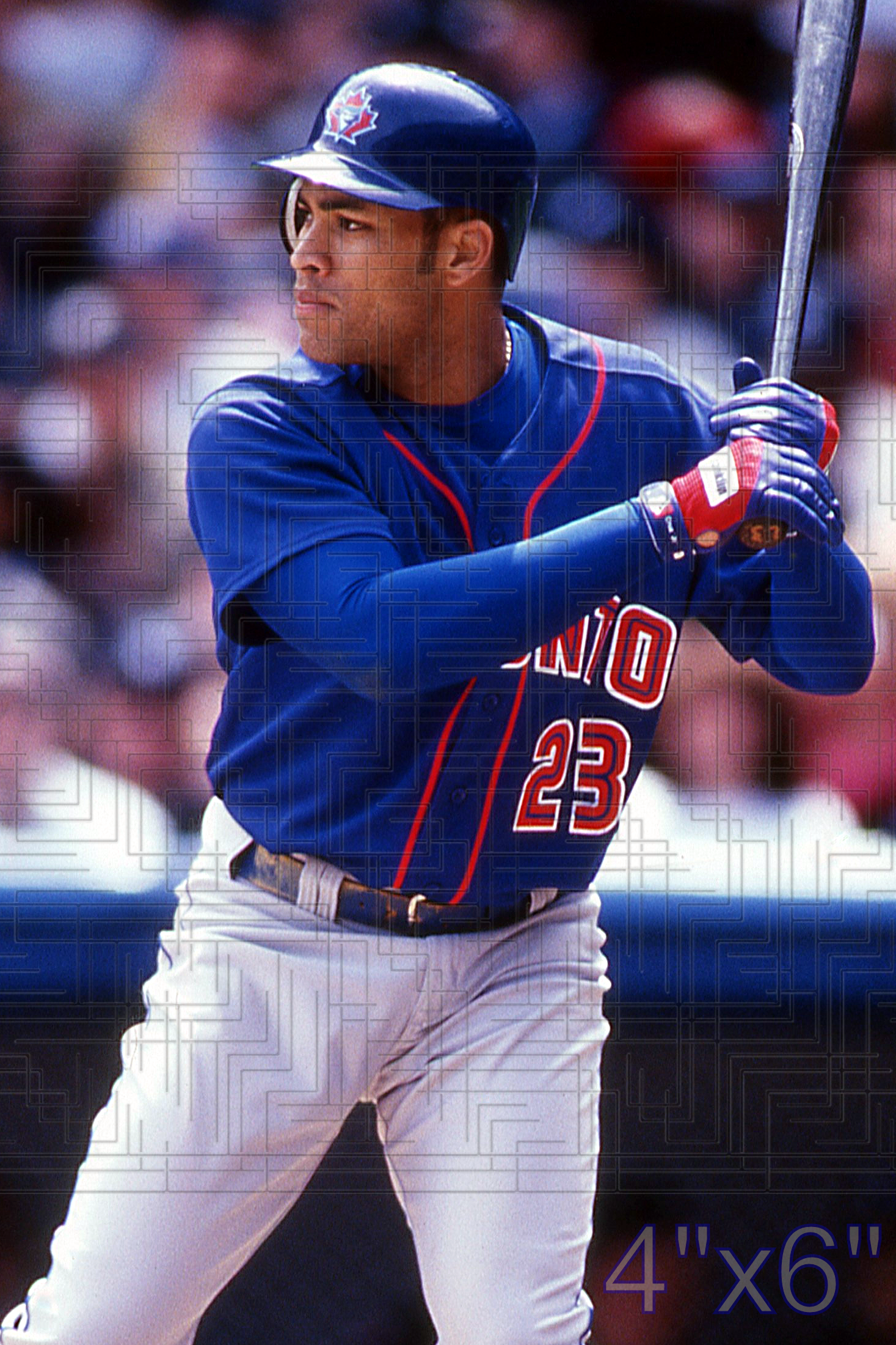 Jose Cruz - 2002 Toronto Blue Jays - choose a size & style
