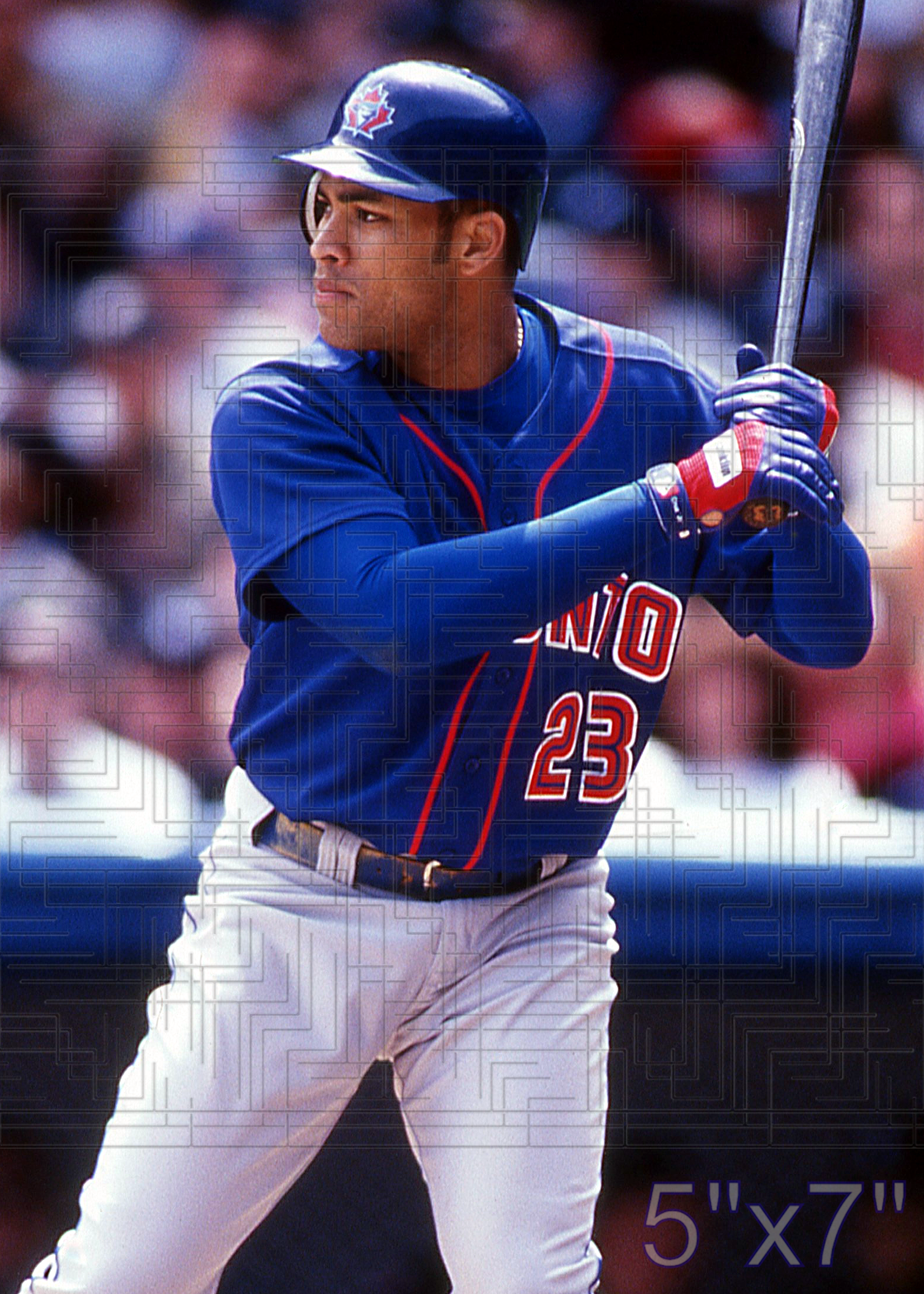 Jose Cruz - 2002 Toronto Blue Jays - choose a size & style