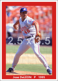 Jose DeLeon - 1995 Montreal Expos - choose a size & style
