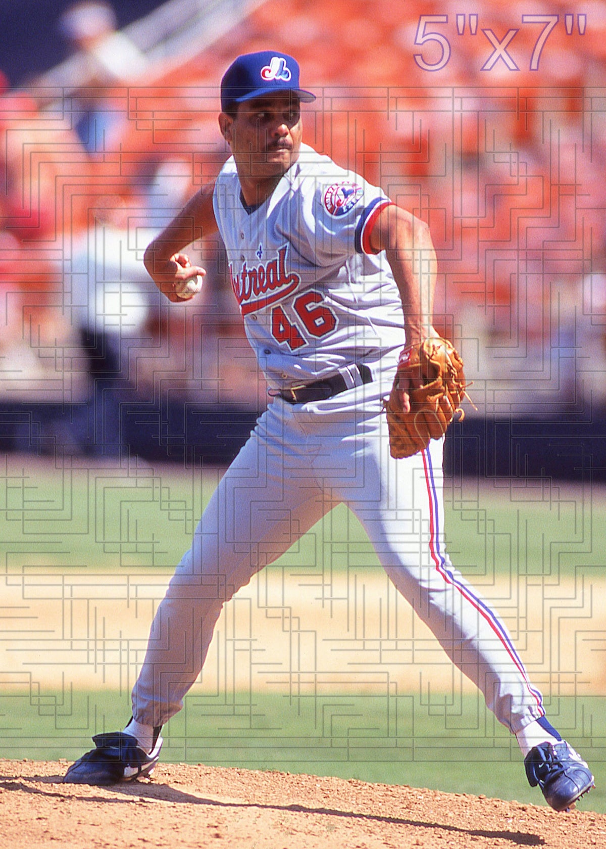 Jose DeLeon - 1995 Montreal Expos - choose a size & style