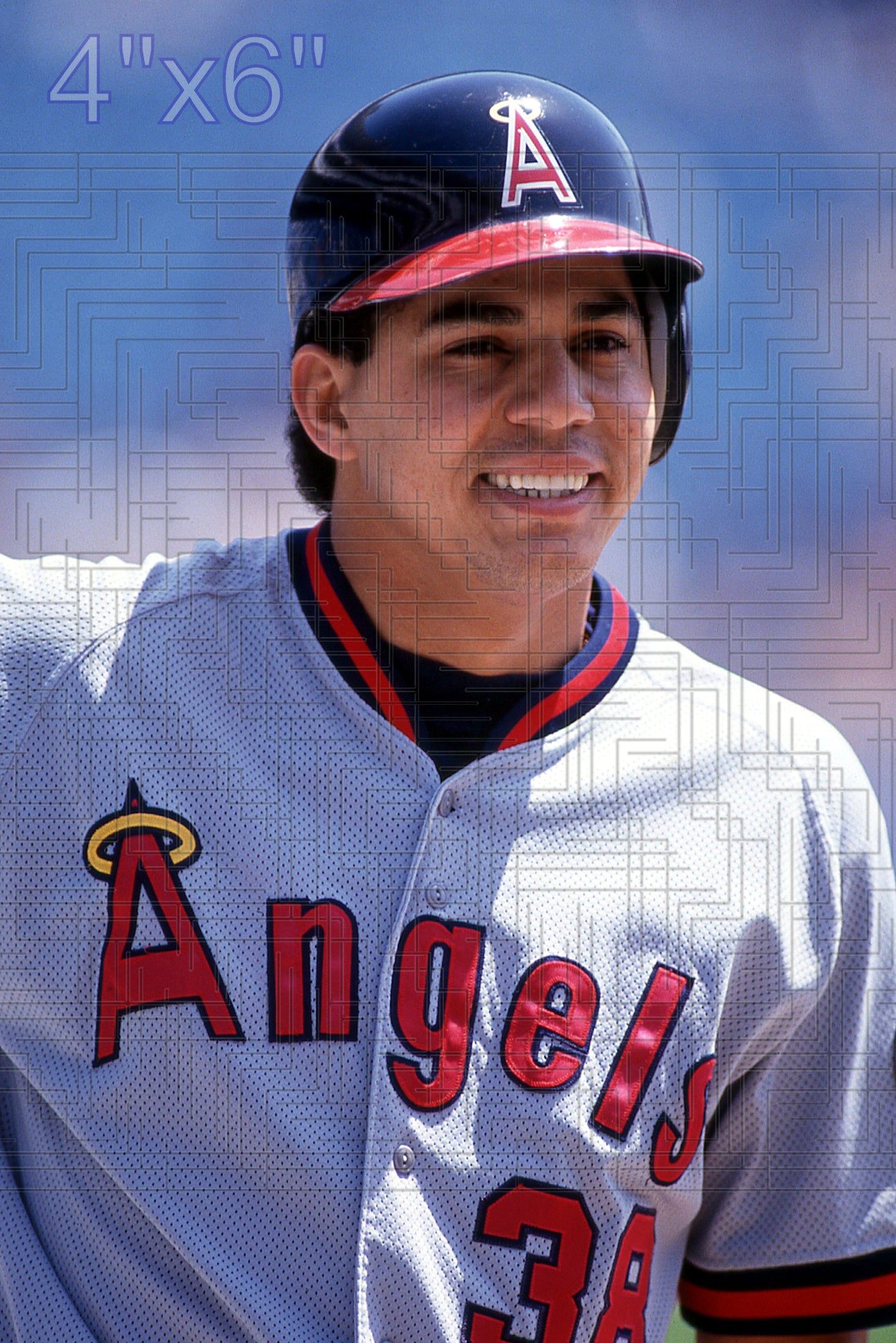 Jose Gonzalez - 1992 California Angels - choose a size & style