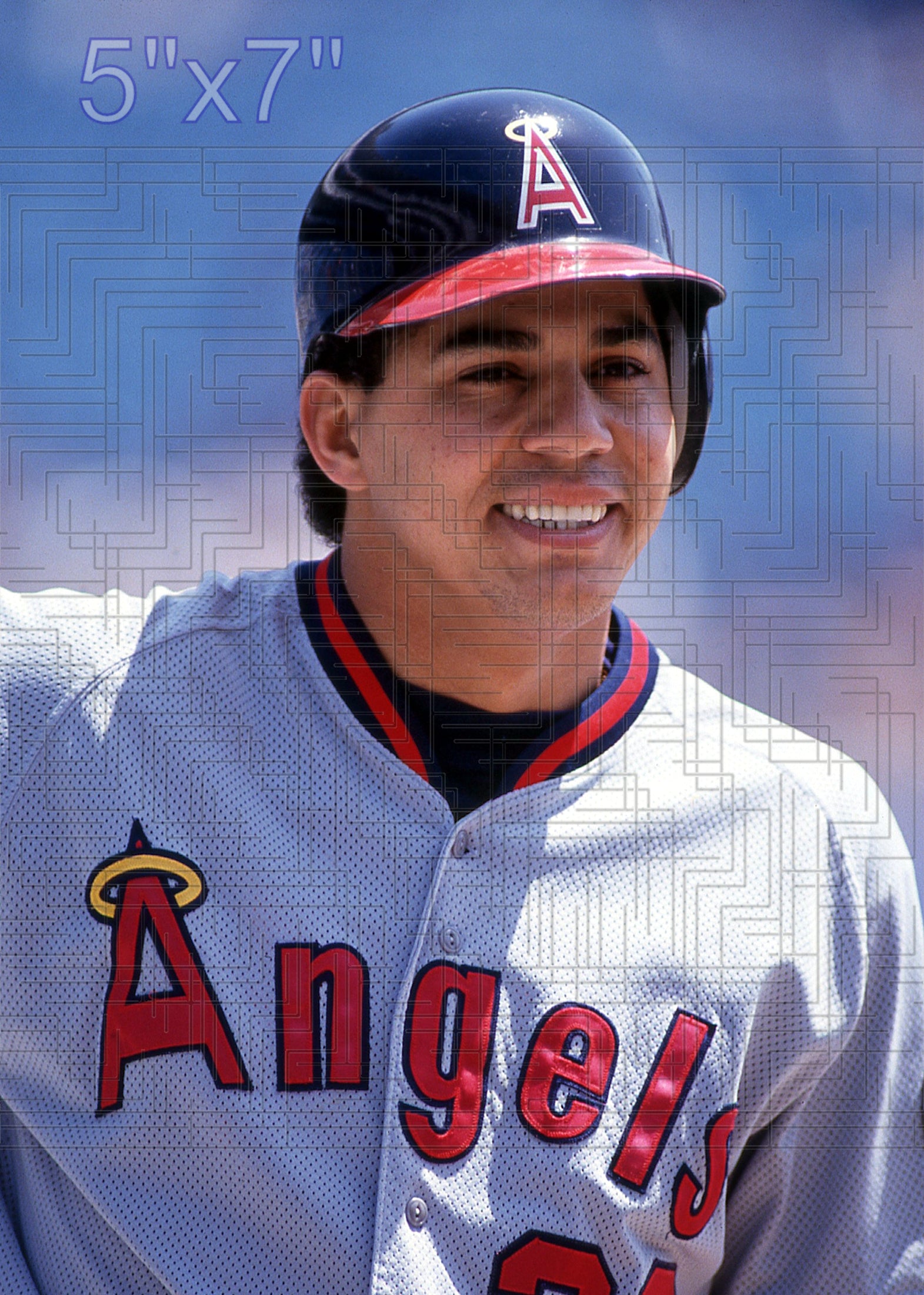 Jose Gonzalez - 1992 California Angels - choose a size & style