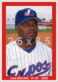Jose Macias - 2003 Montreal Expos - choose a size & style