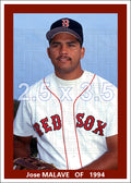 Jose Malave - 1994 Boston Red Sox - choose a size & style