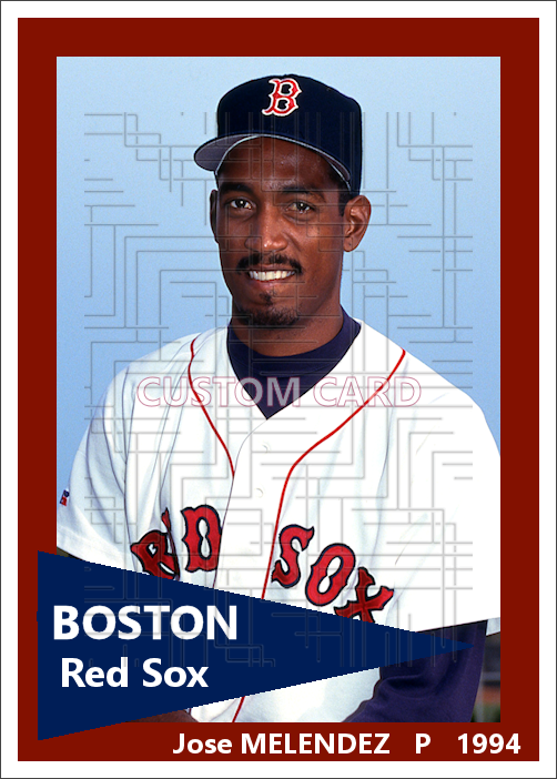 Jose Melendez - 1994 Boston Red Sox - choose a size & style