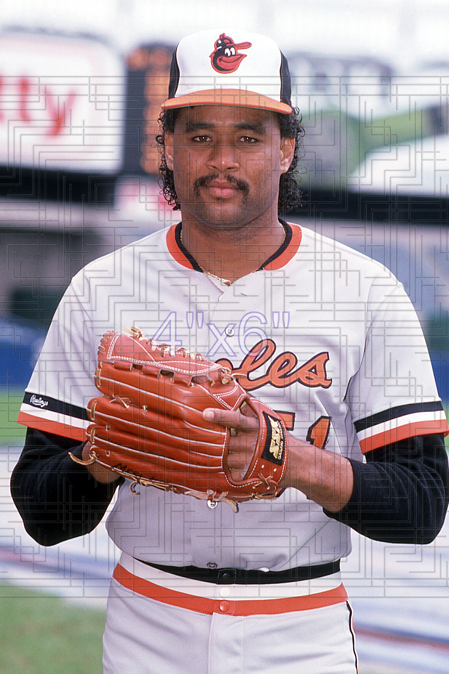 Jose Mesa - 1987 Baltimore Orioles - choose a size & style