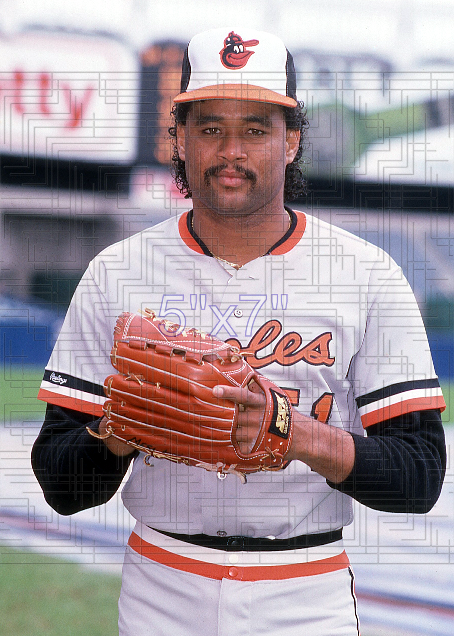 Jose Mesa - 1987 Baltimore Orioles - choose a size & style