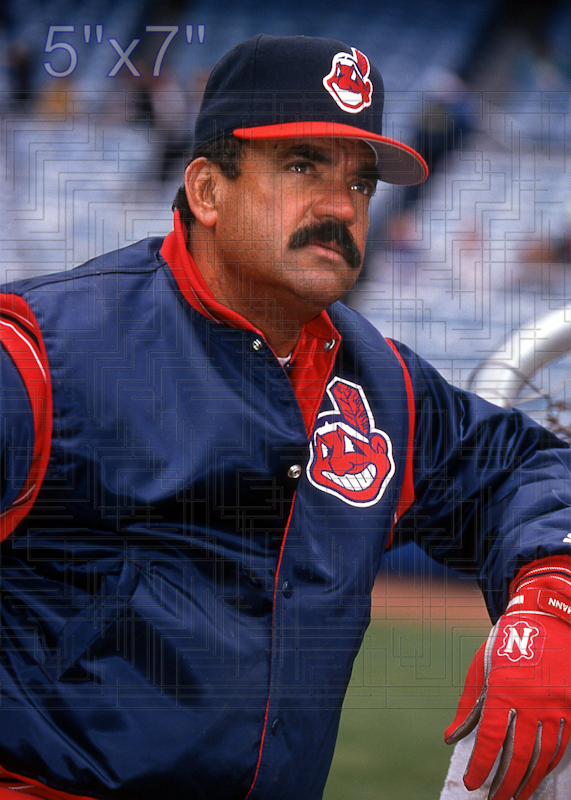 Jose Morales - 1990 Cleveland Indians - choose a size & style