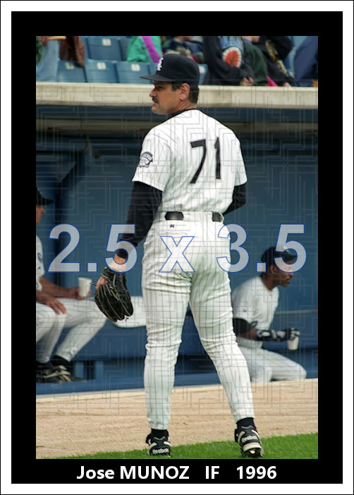 Jose Munoz - 1996 Chicago White Sox - choose a size & style