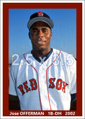 Jose Offerman - 2002 Boston Red Sox - choose a size & style