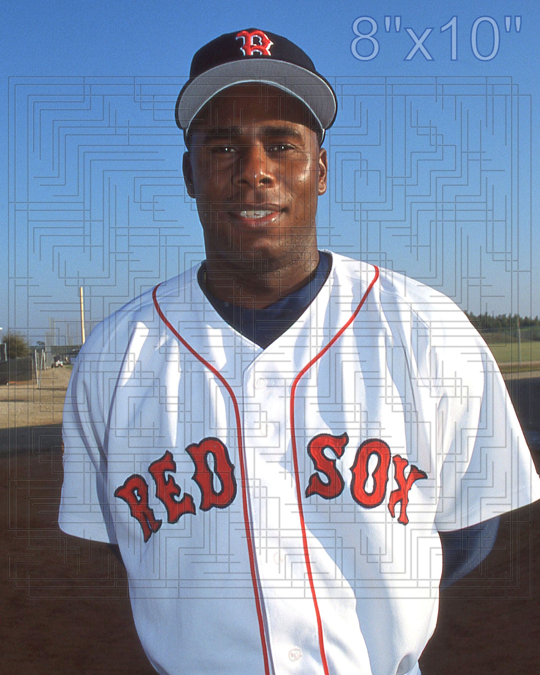 Jose Offerman - 2002 Boston Red Sox - choose a size & style