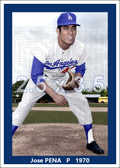 Jose Pena - 1970 Los Angeles Dodgers - choose a size & style